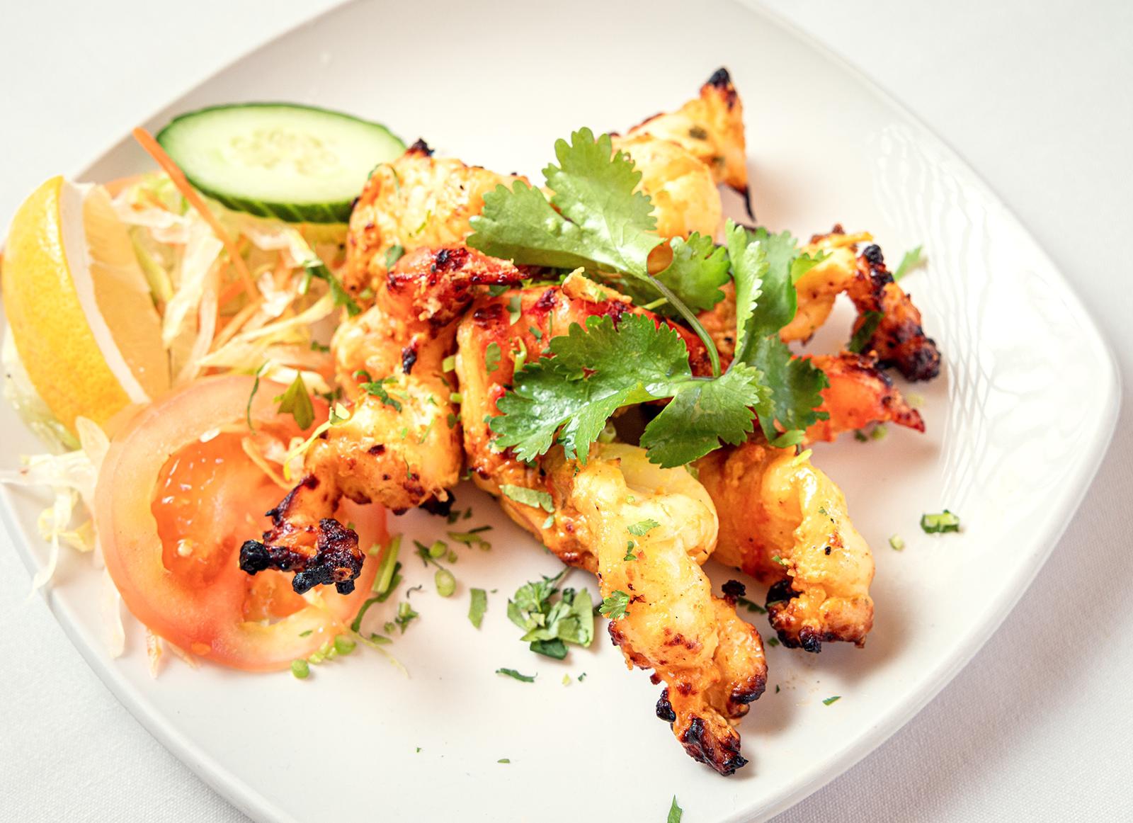 Tandoor king prawns